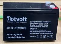 Dotvolt DT7-12 12V 7AH 20RH UPS Tip Akü  UPS